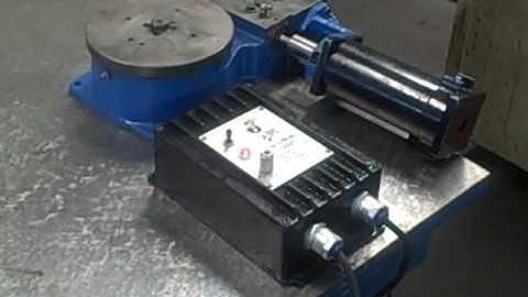 WEBCO Jackson Index Table w/ Drive Options Air Motor or VFD