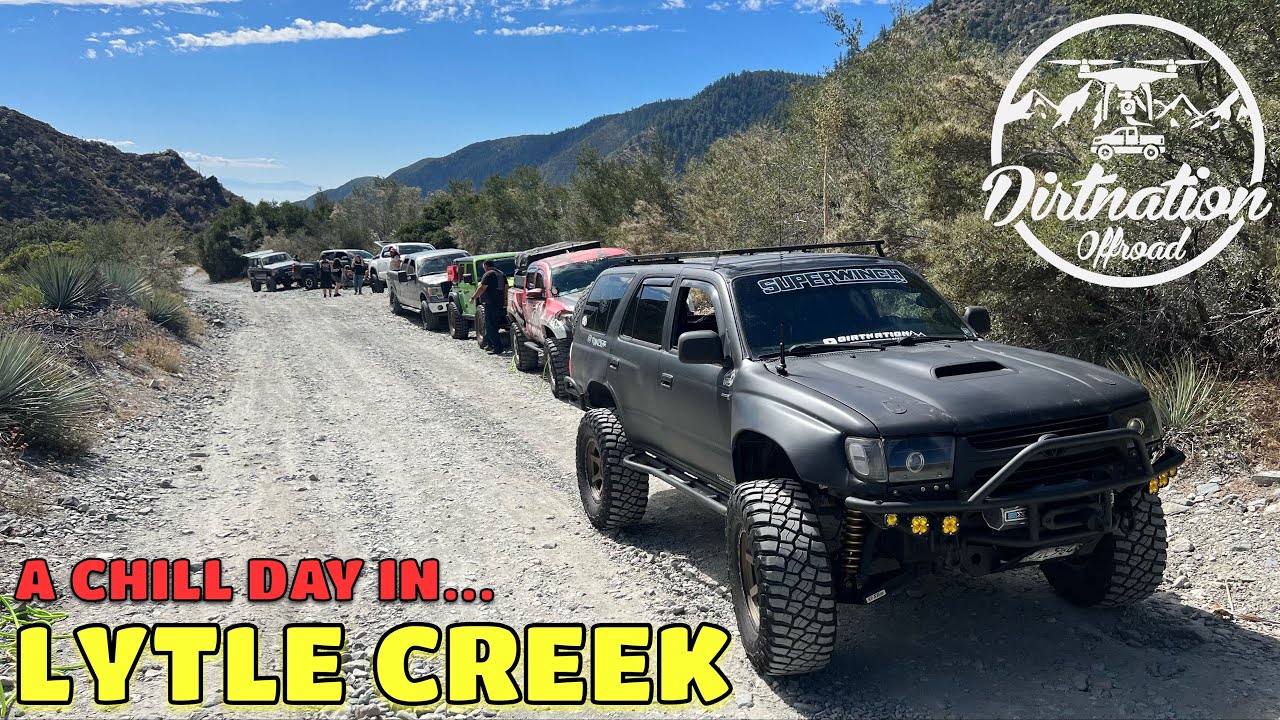 BEST OFFROAD CHILL SPOT IN SOCAL | Lytle Creek,  Trail Feature.