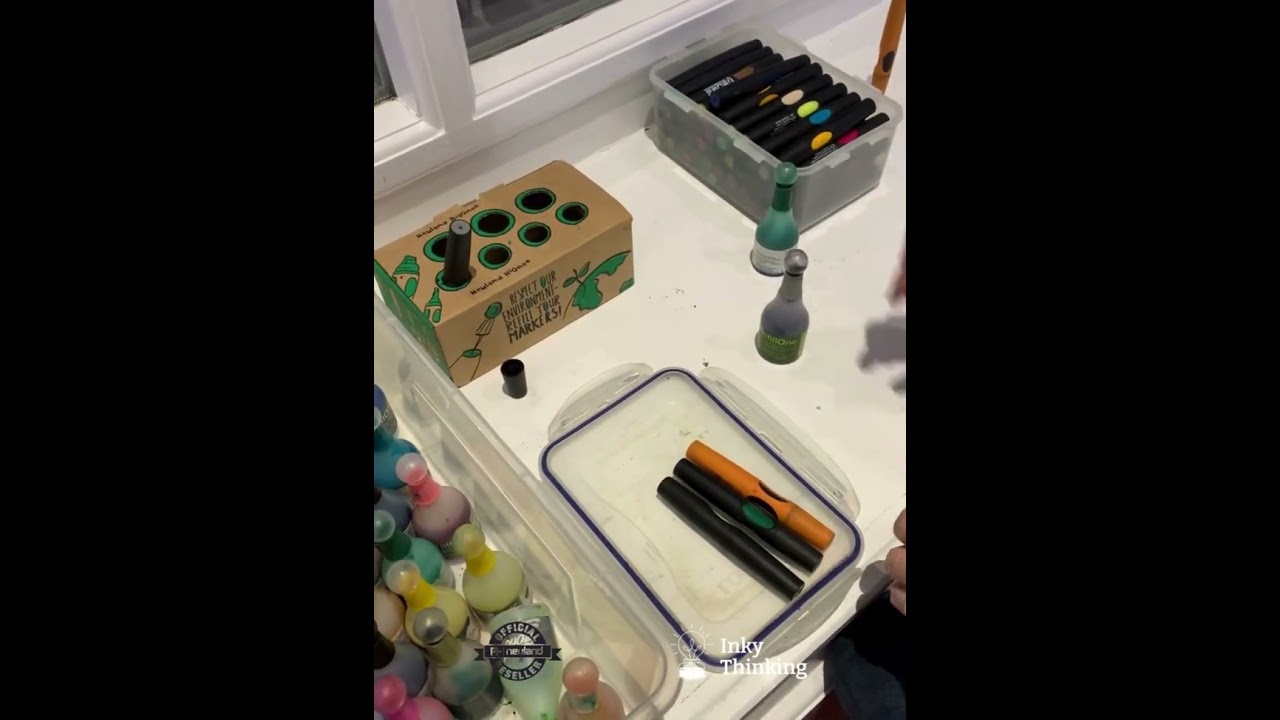 How to add refill ink to the Neuland refillable markers