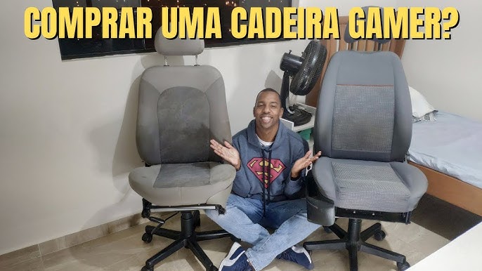 como fazer cadeira de barbeiro usando banco velho de carro 