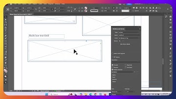 Adobe InDesign Multiline Text Field for an Interactive PDF