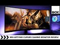 MSI MPG ARTYMIS 343CQR 34" Curved Gaming Monitor Review | UWQHD 165Hz