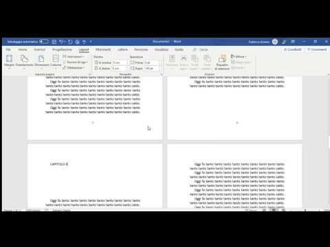 Video: Come Fare L'impaginazione In Word