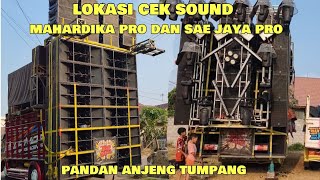 Here is the location for the Mahardika Pro and Sae Jaya Pro Audio sound check at the Tamiajeng Tu...