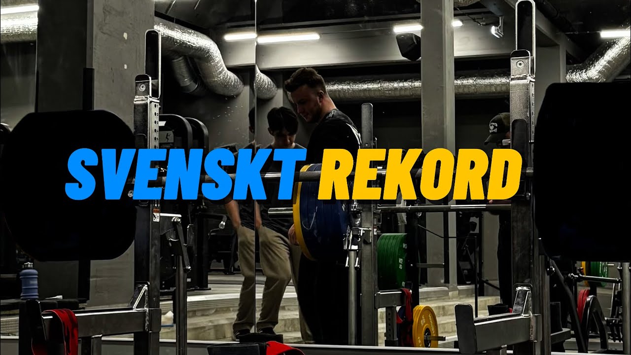 Svenskt rekord i bänkpress (ft. Leo Carne)