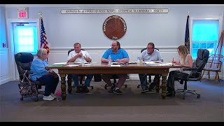 Brookfield NH Selectmen 8/10/21 FULL MEETING