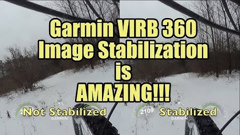 Garmin VIRB 360 Stabilization is Amazing