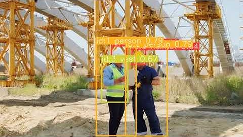 AI Safety Monitor YOLO-v8 Based PPE Detection in Video Footage