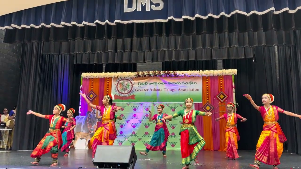 Poorvi & Moksha Kuchipudi dance performance at GATA