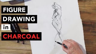 Figure Drawing with Charcoal