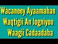 Shey mire dacar  wacaney ayaamahan  official song lyrics by shokana films 2020