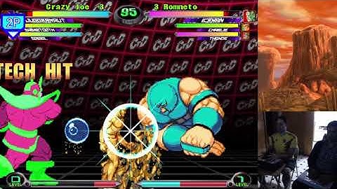 MvC2: Romneto - Highest Iceman + Multiple Throw & Bubble + Near Coast to Coast Corner Push 11.14.25
