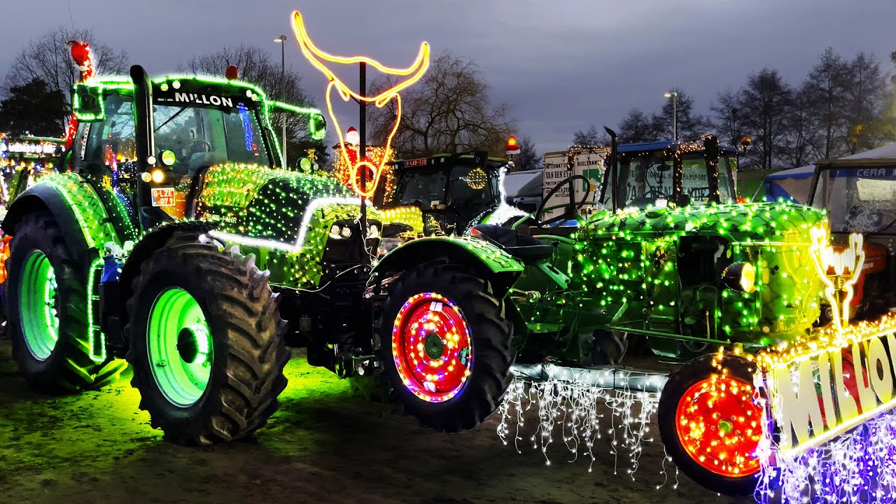 ВОЛШЕБНЫЙ НОВЫЙ ГОД | ПАРАД ТРАКТОРОВ К РОЖДЕСТВУ 2025 🎅🚜🎇💥