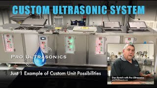 Custom Ultrasonic Cleaning Systems by Pro Ultrasonics