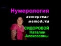 Расчёт теста по системе "ИДЕАЛ". Квадрат Пифагора. Наталья Сидорова. Школа. Онлайн