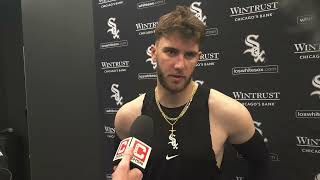 Chicago White Sox pitcher Sean Burke Postgame Friday, April 25, 2025 @ Athletics, Sutter Health Park