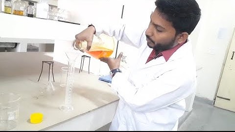 To prepare O.1M K2Cr2O7 standard solution & dilute it to 0.01M K2Cr2O7 solution PART1 @C4U