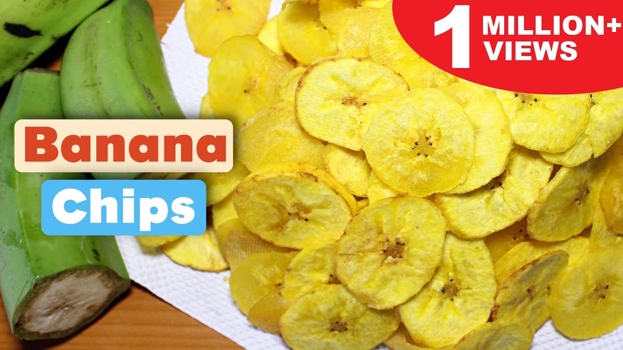 How to Make Banana Chips | Homemade Banana Chips Recipe | Kanak