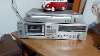 Celebrity JVC T-E5 Vintage Tuner With Green backlight / 3Ledlights for centering fm / TESTING / MADE IN JAPAN Profile