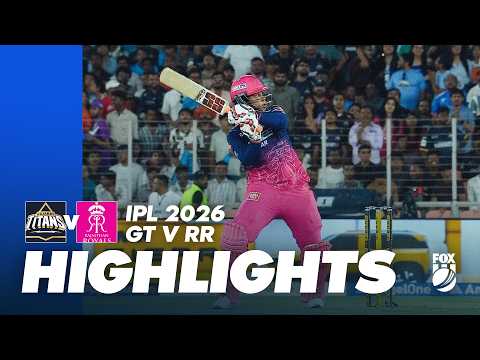 Gujarat Titans v Rajasthan Royals I Full Match Highlights I IPL 2026 - Game 9 I Fox Cricket