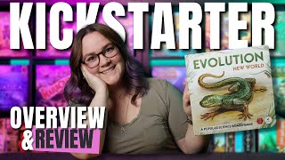 Famous Evolution New World | Kickstarter | Board Game Overview and Review Profile