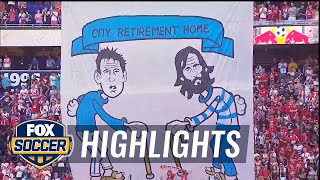 New York Red Bulls fans troll New York City FC - 2015 MLS Highlights