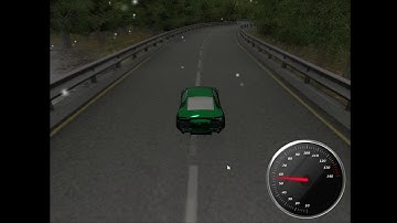Prototype of a car video game made with Unity