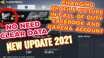 How To Change Your Profile Picture in CODM Facebook and Garena account new update 2021 (TAGALOG)