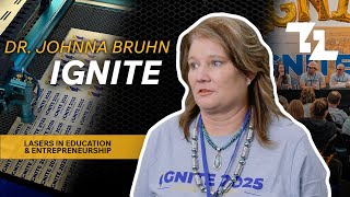 Dr. Johnna Bruhn from Mosquero Schools (CTE Education) | Thunder Laser Ignite 2025