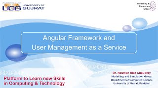 Angular Framework and User Management as a Service