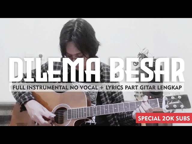 Peterpan | Dilema Besar (Full Instrumental Cover) Part Lengkap | Karaoke + Lyrics | Studio Quality class=