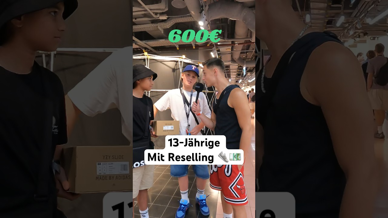 Wie viel Geld haben Kids mit Sneaker Reselling verdient ? 