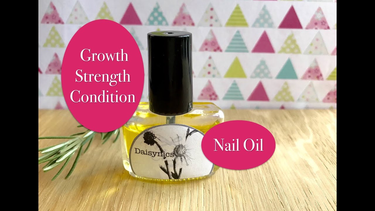 DIY Nail Oil for stronger longer Nails YouTube