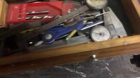 Machinist toolbox tour