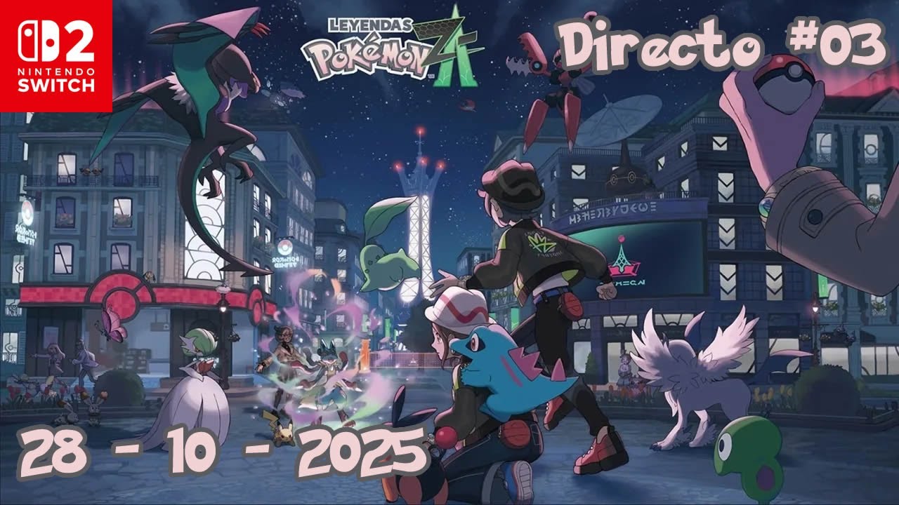 Leyendas Pokémon Z-A: Nintendo Switch 2 Edition | DIRECTO N°03 | HWarrior