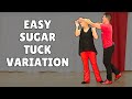 Basic sugar tuck variation using 2 hands