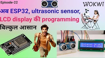 ESP32 Ultrasonic Sensor & LCD I2C Tutorial | Real-Time Distance Display Project