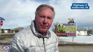 CAA Saskatchewan Worst Roads 2022 | Highway 3, Hudson Bay