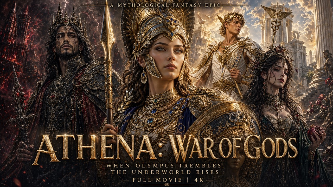 ⁣ATHENA WAR OF GODS | EPIC FANTASY MOVIE | MYTHIC GODS STORIES | English | 4K