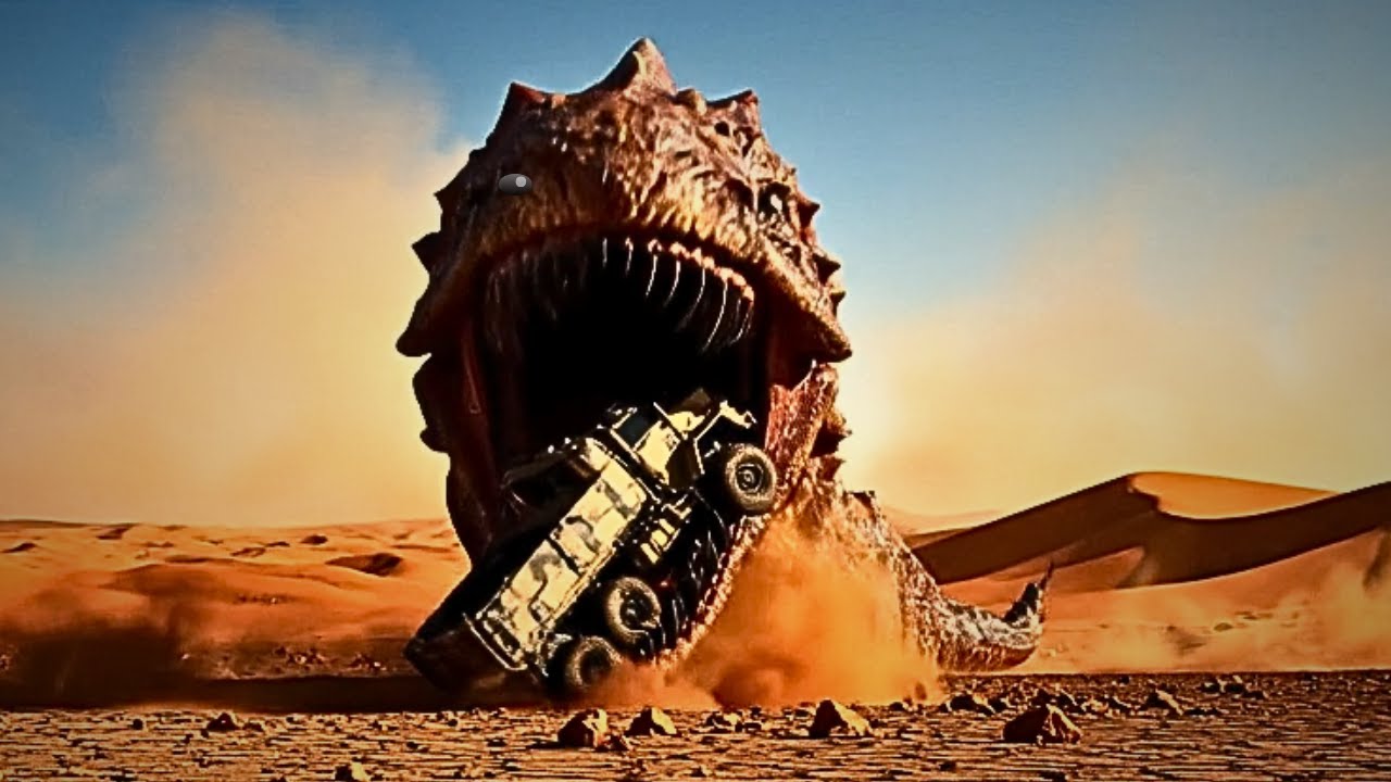 Sandmaw vs U.S. Military – Giant Desert Monster Attack in the Sahara