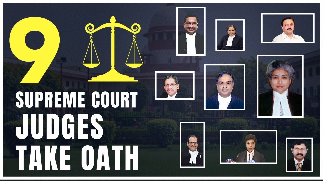 9 Supreme Court Judges take oath in one go