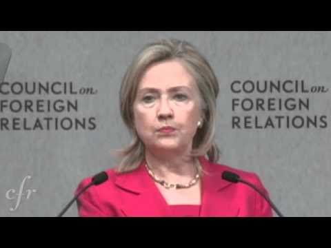 Clinton at CFR: U.S. Can, Must, and Will Lead