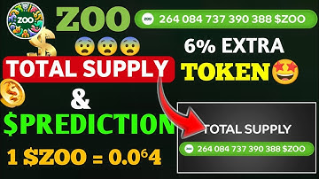 Zoo Total Supply & Price Prediction | Zoo Airdrop Price Prediction | Zoo Airdrop Update