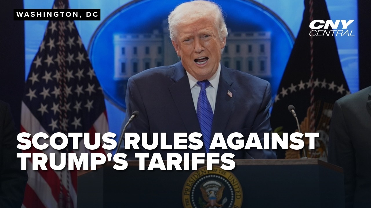 Trump reacts to shocking Supreme Court ruling striking down emergency tariffs