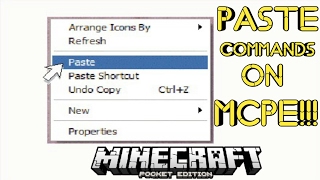 How to Paste Commands or Notes in MCPE!!! screenshot 5