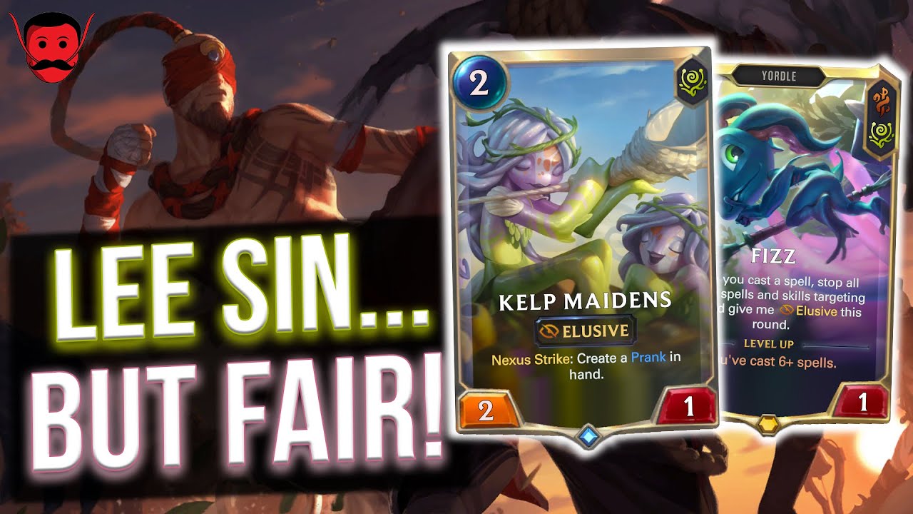 Why Fizz Lee Sin Elusives is a great Tempo Deck! | Guide & Gameplay | Legends Of Runeterra