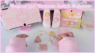 Customize My Nintendo Switch OLED with me / Magical Girl Themed Makeover