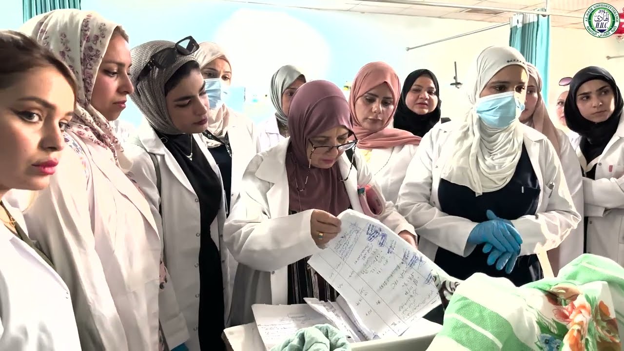 التدريب الصيفي لقسم التمريض المرحلة الثانية والثالثة لطلبة كلية الهادي الجامعة  في مستشفى اليرموك