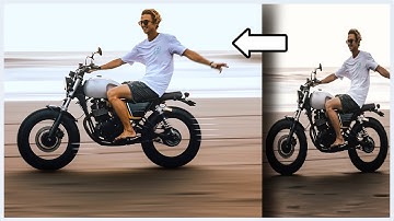 Create Speed Motion Blur in Photoshop!