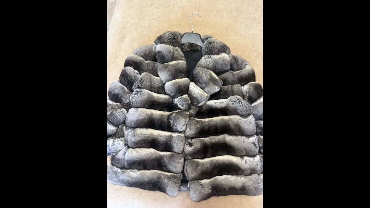 Sold: Chinchilla Fur Coat , Size S